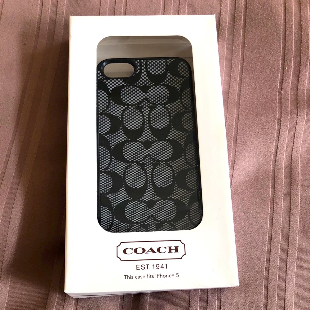 Coach case fit iPhone 5
